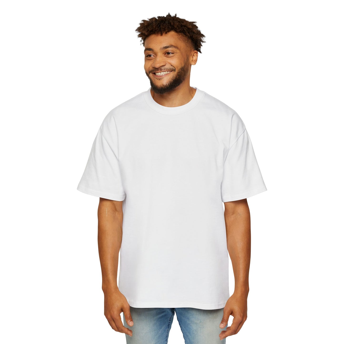 Men's Oversized Tee - Gym Tiger Design